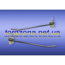 Крючек в перфорацию L-100, d-3(шаг 30мм.) хромированный